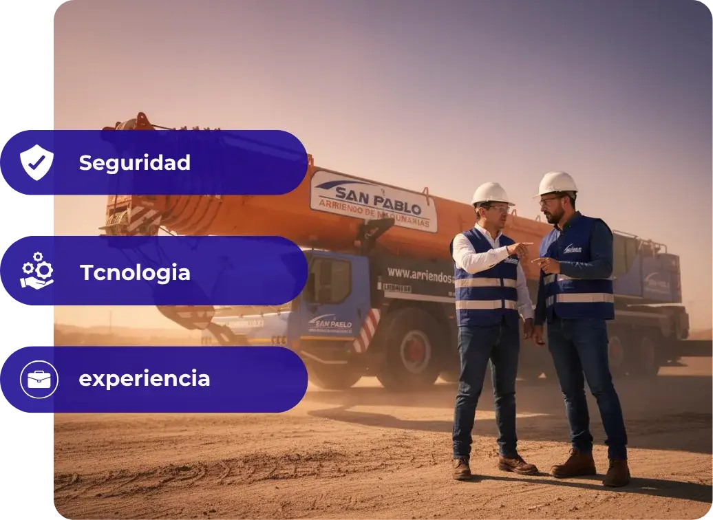 Arriendo de grúas san pablo